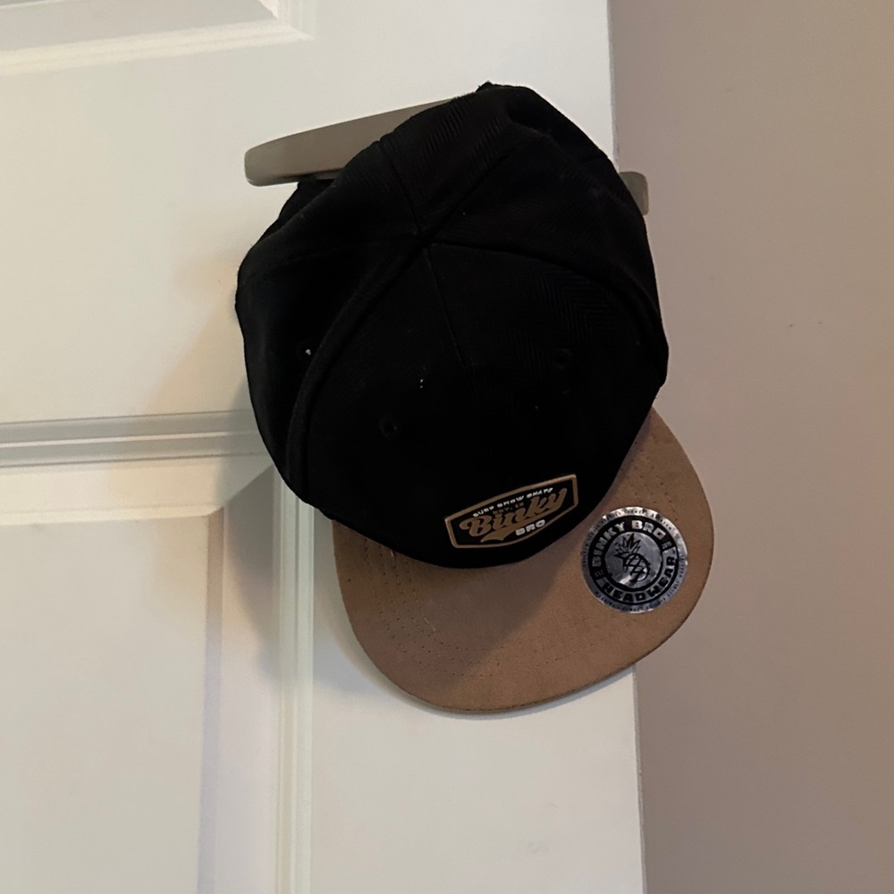 Brixton Black and Tan Snapback Hat